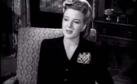 Scott Lord Mystery: Evelyn Ankers in The Fatal Witness (1945)