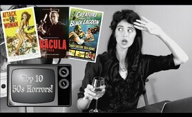 Top 10 Horror Movies of the 1950s!